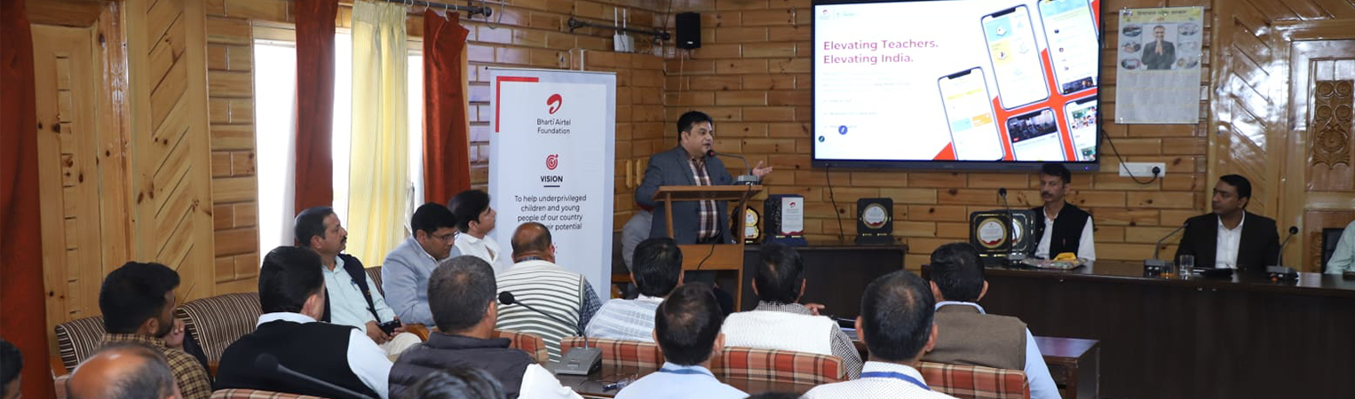 District Administration Chamba, NITI Aayog, and Bharti Airtel Foundation Launch Teacher Professional Development Program in Chamba